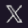 X logo